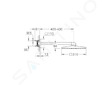 Grohe Rainshower SmartActive Cube - Hlavová sprcha 310, sprchové rameno 43 cm, 2 proudy, chrom 26479000