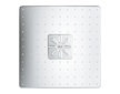 Grohe Rainshower SmartActive Cube - Hlavová sprcha 310, sprchové rameno 43 cm, 2 proudy, chrom 26479000