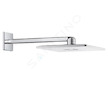 Grohe Rainshower SmartActive Cube - Hlavová sprcha 310, sprchové rameno 43 cm, 2 proudy, měsíční bílá 26479LS0