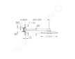 Grohe Rainshower SmartActive Cube - Hlavová sprcha 310, sprchové rameno 43 cm, 2 proudy, měsíční bílá 26479LS0