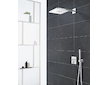 Grohe Rainshower SmartActive Cube - Hlavová sprcha 310, sprchové rameno 43 cm, 2 proudy, měsíční bílá 26479LS0
