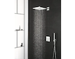 Grohe Rainshower SmartActive Cube - Hlavová sprcha 310, sprchové rameno 43 cm, 2 proudy, měsíční bílá 26479LS0