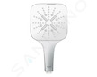 Grohe Rainshower SmartActive Cube - Sada sprchové hlavice 130 9,5 l/min, 3 proudy, držáku a hadice, měsíční bílá 26589LS0