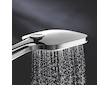 Grohe Rainshower SmartActive Cube - Sada sprchové hlavice 130 9,5 l/min, 3 proudy, tyče 60 cm a hadice, měsíční bílá 26584LS0
