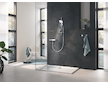 Grohe Rainshower SmartActive Cube - Sada sprchové hlavice 130 9,5 l/min, 3 proudy, tyče 60 cm a hadice, měsíční bílá 26584LS0