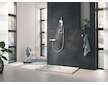 Grohe Rainshower SmartActive Cube - Sada sprchové hlavice 130 9,5 l/min, 3 proudy, tyče 60 cm a hadice, měsíční bílá 26584LS0