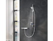 Grohe Rainshower SmartActive Cube - Sada sprchové hlavice 130 9,5 l/min, 3 proudy, tyče 90 cm a hadice, chrom 26587000