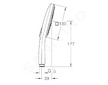 Grohe Rainshower SmartActive Cube - Sprchová hlavice 130, 3 proudy, chrom 26550000