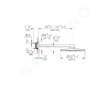 Grohe Rainshower SmartActive - Hlavová sprcha 310, sprchové rameno 43 cm, 2 proudy, měsíční bílá 26475LS0