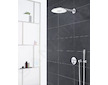 Grohe Rainshower SmartActive - Hlavová sprcha 310, sprchové rameno 43 cm, 2 proudy, měsíční bílá 26475LS0