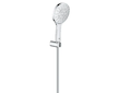 Grohe Rainshower SmartActive - Sada sprchové hlavice 130 9,5 l/min, 3 proudy, držáku a hadice, chrom 26581000