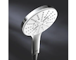 Grohe Rainshower SmartActive - Sada sprchové hlavice 130 9,5 l/min, 3 proudy, držáku a hadice, měsíční bílá 26580LS0
