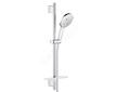 Grohe Rainshower SmartActive - Sada sprchové hlavice 130 9,5 l/min, 3 proudy, tyče 60 cm a hadice, chrom 26575000