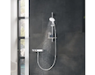 Grohe Rainshower SmartActive - Sada sprchové hlavice 130 9,5 l/min, 3 proudy, tyče 60 cm a hadice, měsíční bílá 26577LS0