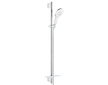 Grohe Rainshower SmartActive - Sada sprchové hlavice 130 9,5 l/min, 3 proudy, tyče 90 cm a hadice, měsíční bílá 26579LS0