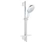Grohe Rainshower SmartActive - Sada sprchové hlavice 150 9,5 l/min, 3 proudy, tyče 60 cm a hadice, chrom 26592000