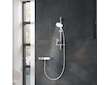 Grohe Rainshower SmartActive - Sada sprchové hlavice 150 9,5 l/min, 3 proudy, tyče 60 cm a hadice, měsíční bílá 26592LS0