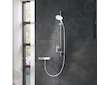Grohe Rainshower SmartActive - Sada sprchové hlavice 150 9,5 l/min, 3 proudy, tyče 90 cm a hadice, měsíční bílá 26594LS0