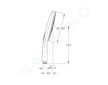 Grohe Rainshower SmartActive - Sprchová hlavice 150 9,5 l/min, 3 proudy, chrom 26590000