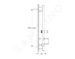 Grohe Rainshower SmartActive - Sprchová tyč s poličkou, 60 cm, chrom 26602000