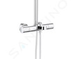 Grohe Rainshower SmartActive - Sprchový set 310 s vanovým termostatem na zeď, 9,5 l/min, 3 proudy, chrom 26657000