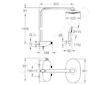 Grohe Rainshower SmartControl - Sprchový set Duo 360 s termostatem, 2 proudy, chrom/měsíční bílá 26250LS0