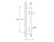 Grohe Rainshower - Sprchová tyč 115 cm, chrom 27136001