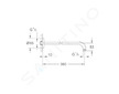 Grohe Rainshower - Sprchové rameno 38 cm, chrom 28361000