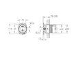 Grohe Rainshower - Univerzální vestavbové těleso DN 15, chrom 26483000