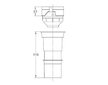 Grohe Rapid SL - Adaptér pro WC moduly s nádržkou 42333000