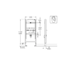 Grohe Rapid SL - Předstěnová instalace pro pisoár, bez armatury, výška 113-130 cm 38517001