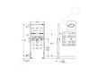 Grohe Rapid SL - Předstěnová instalace pro umyvadlo, stavební výška 113 cm 38554001