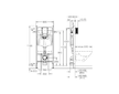 Grohe Rapid SL - Předstěnová instalace Project pro závěsné WC, splachovací nádržka GD2 38840000
