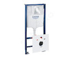 Grohe Rapid SL - Předstěnová instalace s nádržkou pro závěsné WC, souprava Fresh a tlačítko Skate Cosmopolitan S, chrom 39500000
