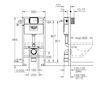 Grohe Rapid SL - Předstěnový instalační prvek pro závěsné WC, splachovací nádržka GD2 38525001