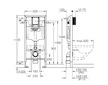 Grohe Rapid SL - Předstěnový instalační set pro závěsné WC 38528001