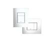 Grohe Rapid SL - Předstěnový instalační set pro závěsné WC, výška 1,13 m, ovládací tlačítko Skate Cosmopolitan, chrom 38772001
