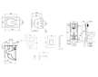 Grohe Rapid SL - Sada pro závěsné WC + klozet a sedátko Ideal Standard Tesi 38528SET-KF