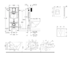 Grohe Rapid SL - Set předstěnové instalace, klozetu Gaia sedátka softclose, tlačítko Skate Cosmopolitan, alpská bílá SANI11BA310