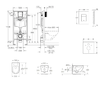 Grohe Rapid SL - Set předstěnové instalace, klozetu Oudee a sedátka softclose, tlačítko Skate Cosmopolitan, alpská bílá SANI11BA