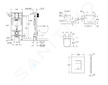 Grohe Rapid SL - Set předstěnové instalace, klozetu, sedátka SoftClose a tlačítka Skate Cosmopolitan, Moon White SANI11BB3127