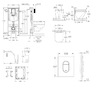 Grohe Rapid SL - Set předstěnové instalace, klozetu, sedátka SoftClose, tlačítka Arena Cosmopolitan a sady pro vhazování tablet,