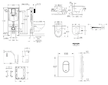 Grohe Rapid SL - Set předstěnové instalace, klozetu, sedátka SoftClose, tlačítka Arena Cosmopolitan a sady pro vhazování tablet,
