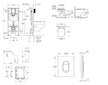 Grohe Rapid SL - Set předstěnové instalace, klozetu, sedátka SoftClose, tlačítka Arena Cosmopolitan a sady pro vhazování tablet,
