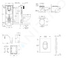 Grohe Rapid SL - Set předstěnové instalace, klozetu, sedátka SoftClose, tlačítka Arena Cosmopolitan a sady pro vhazování tablet,