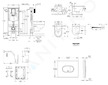 Grohe Rapid SL - Set předstěnové instalace, klozetu, sedátka SoftClose, tlačítka Arena Cosmopolitan a sady pro vhazování tablet,