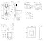 Grohe Rapid SL - Set předstěnové instalace, klozetu, sedátka SoftClose, tlačítka Skate Cosmopolitan a sady pro vhazování tablet,