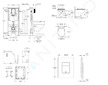 Grohe Rapid SL - Set předstěnové instalace, klozetu, sedátka SoftClose, tlačítka Skate Cosmopolitan a sady pro vhazování tablet,
