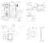 Grohe Rapid SL - Set předstěnové instalace, klozetu, sedátka SoftClose, tlačítka Skate Cosmopolitan a sady pro vhazování tablet,