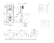 Grohe Rapid SL - Set předstěnové instalace, kompaktního klozetu Gaia sedátka softclose, tlačítko Skate Cosmopolitan, alpská bílá